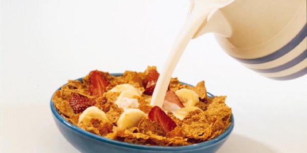 cereals with low fat milk