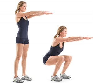narrow squat