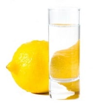 water with lemon