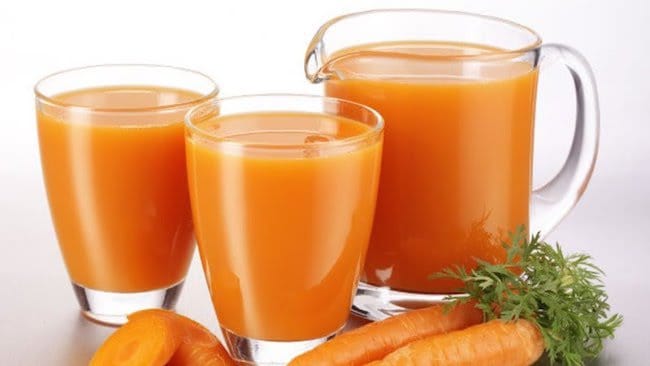 benefits from carrot juice