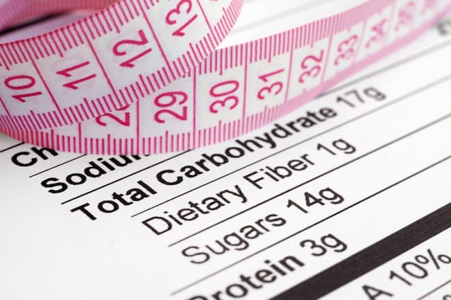 how to read nutrition labels for weight loss