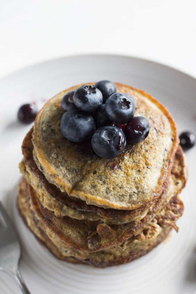 chia seeds pancake