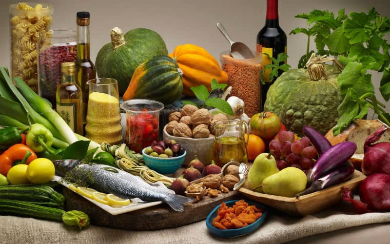 mediterranean diet food pyramid