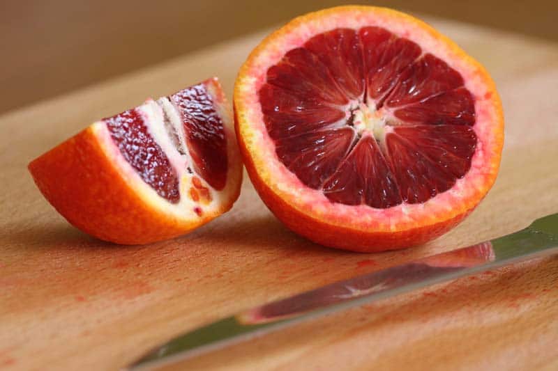 red blood oranges